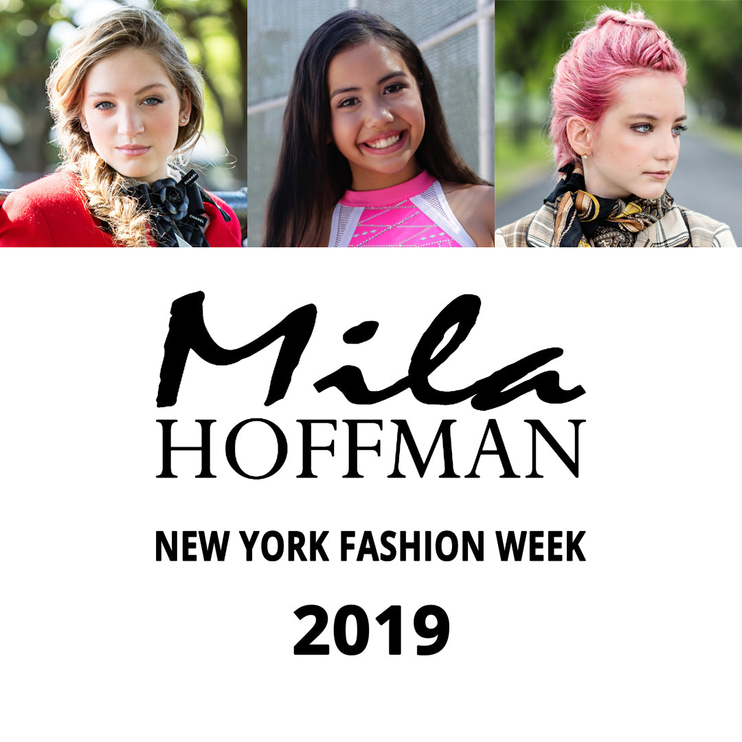 Models Representing MHC During New York Fashion Week in September, 2019.