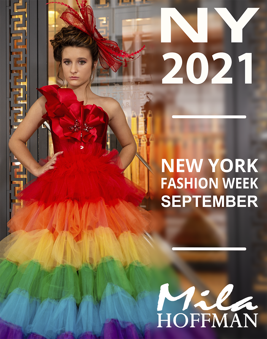 Designer brings vision to life featuring ensembles from her newest SS2 -  Mila Hoffman Couture