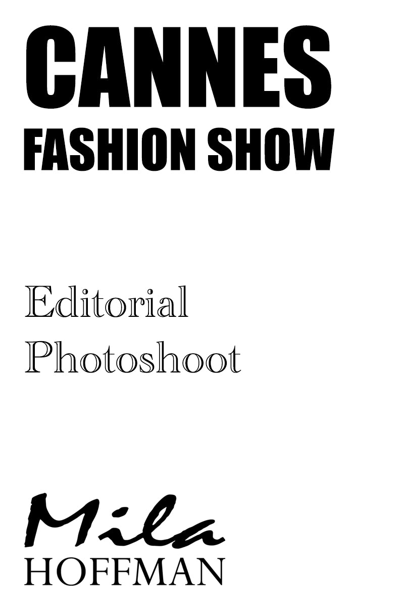 Cannes Runway and After Show Editorial Photoshoot Fee