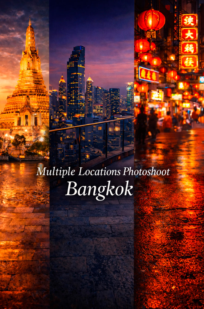 Thailand Multiple Location Editorial Photoshoot Fee