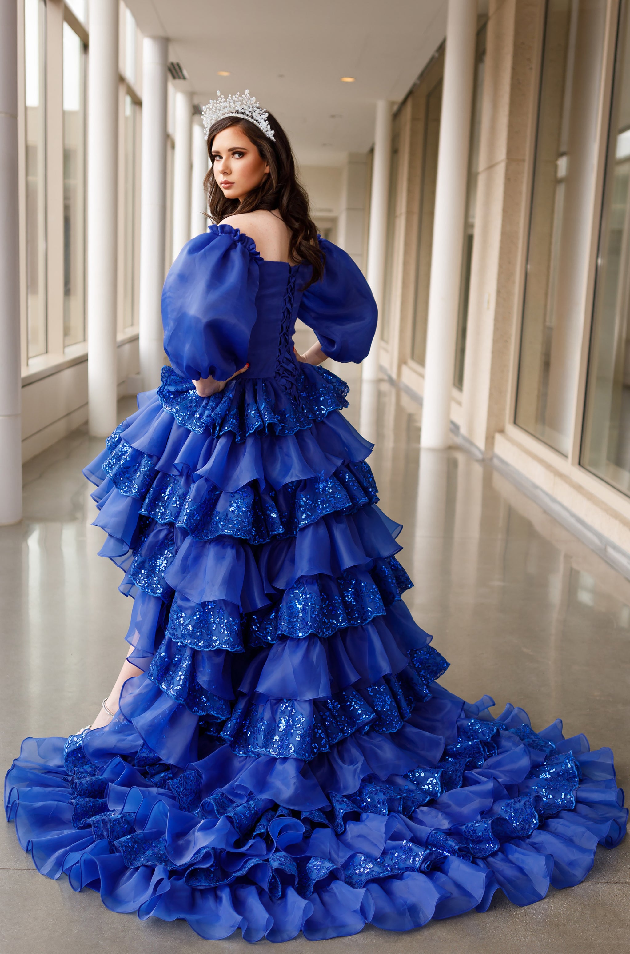 Custom Gown "London" - Mila Hoffman Couture Custom Gown "London" - Mila Hoffman Couture