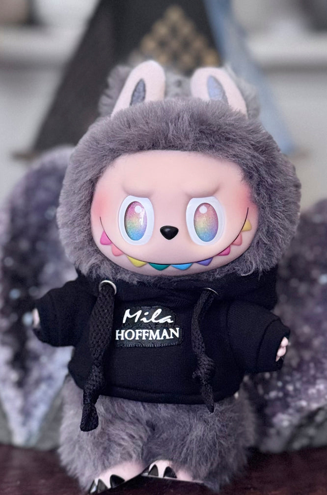 Mila Hoffman Hoodie and Glasses