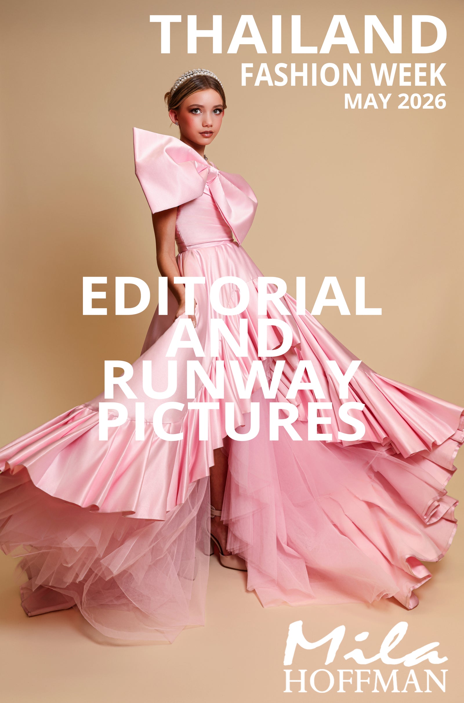 Thailand Fashion Week Runway and Editorial Photoshoot Fee