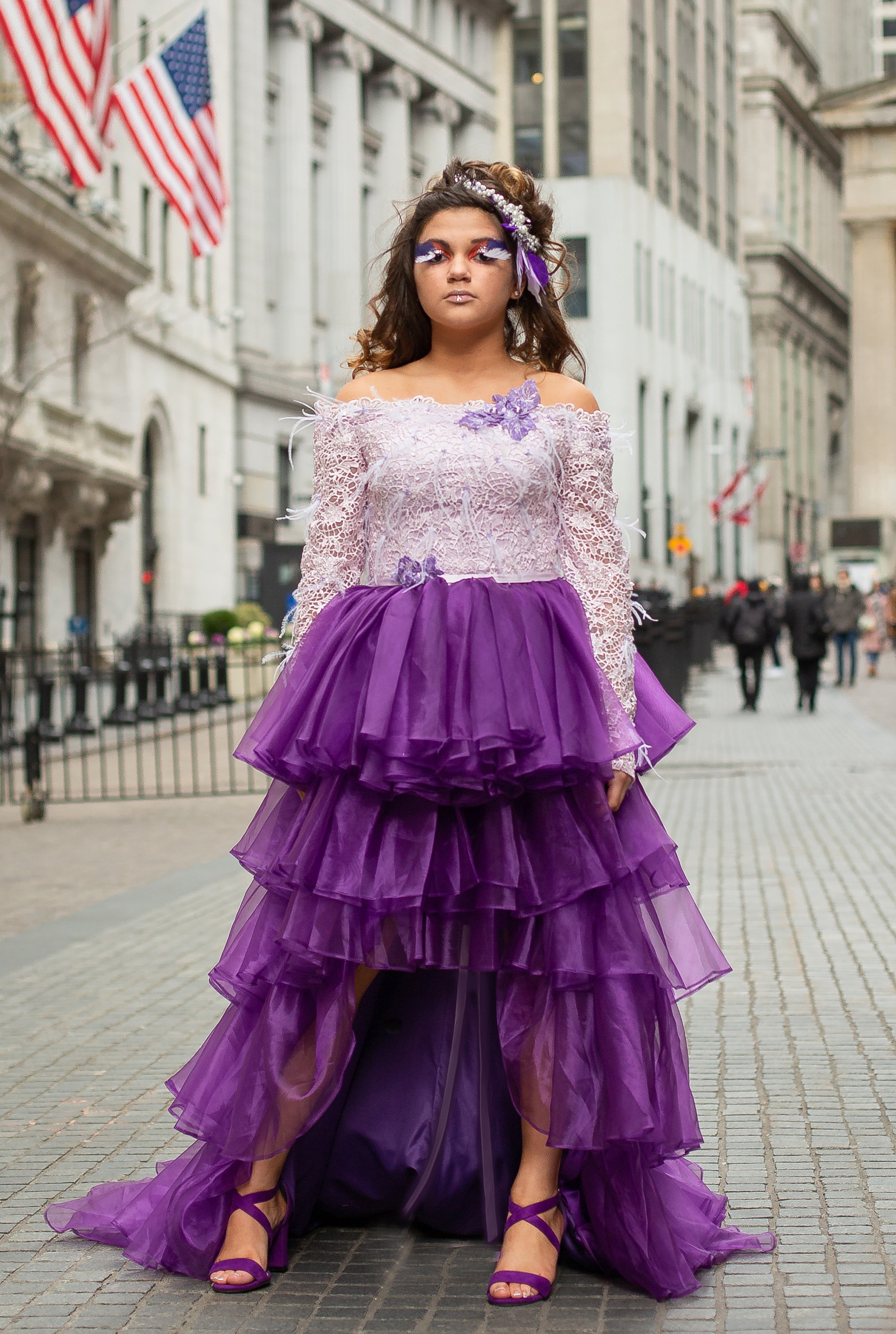 fearless purple dress Fearless Dress in Lavender Wanhiyan Clothing