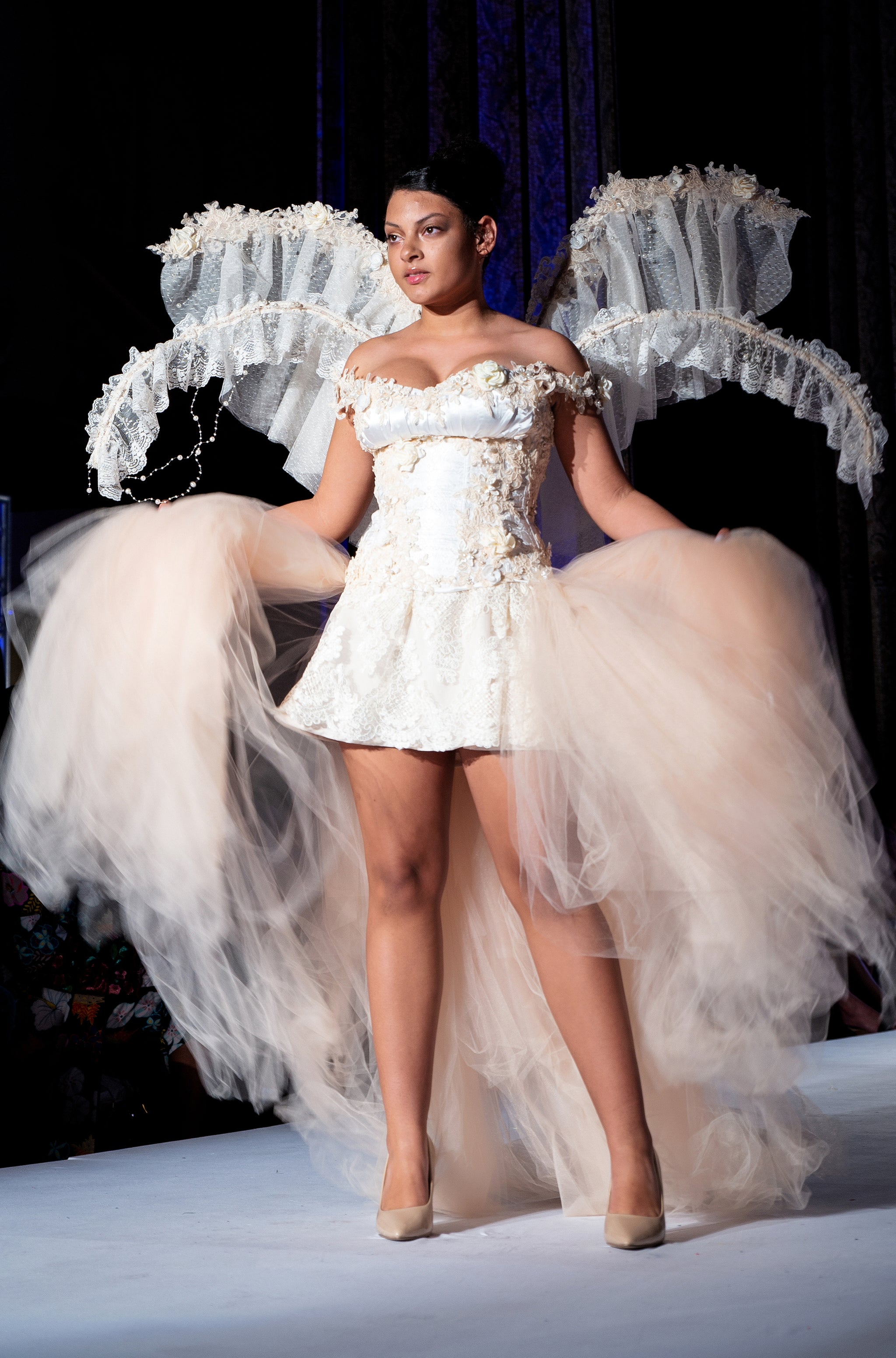 Custom Gown "Vintage Fairy" - Mila Hoffman Couture Custom Gown "Vintage Fairy" - Mila Hoffman Couture