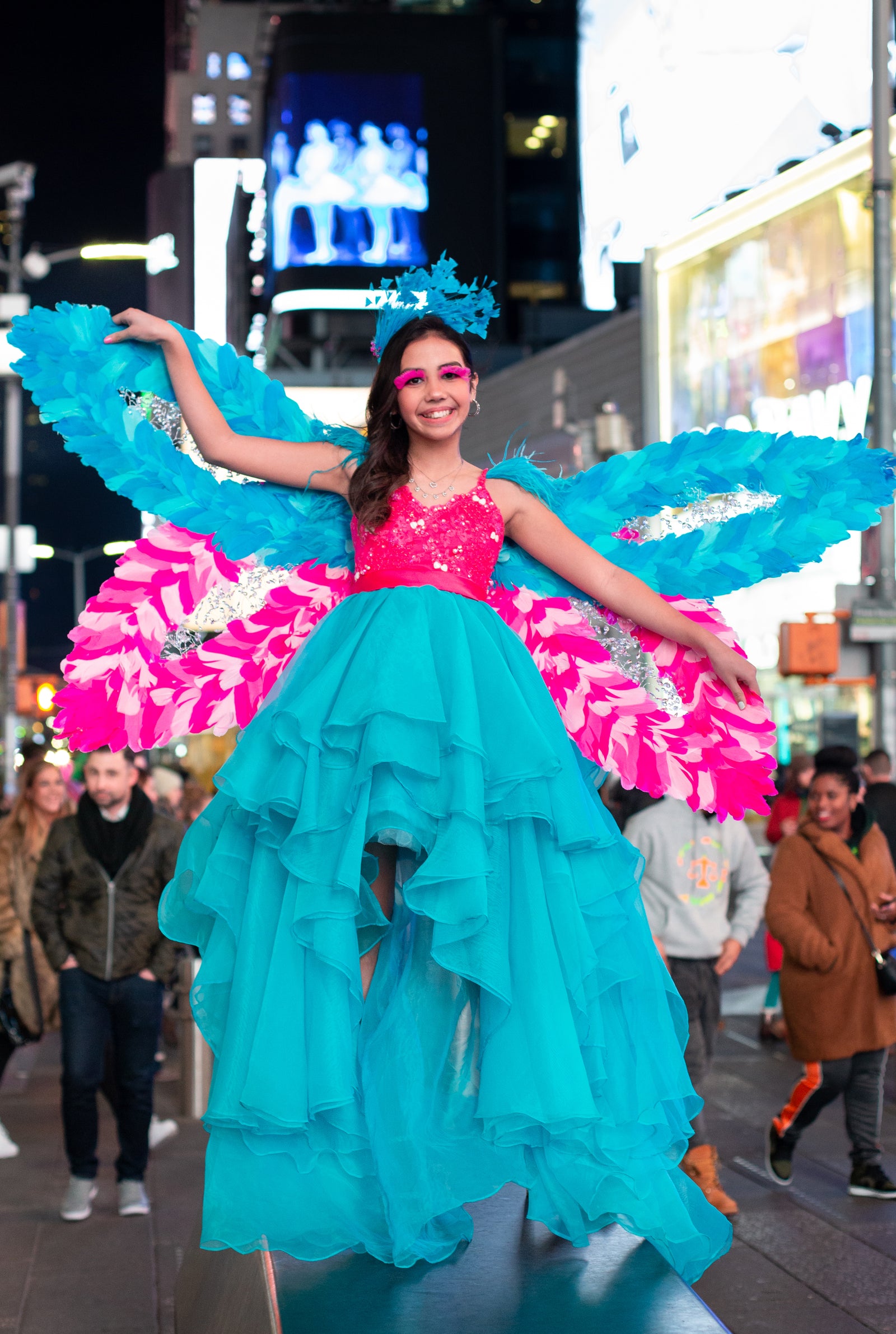 Custom Gown "Amber's Bird"