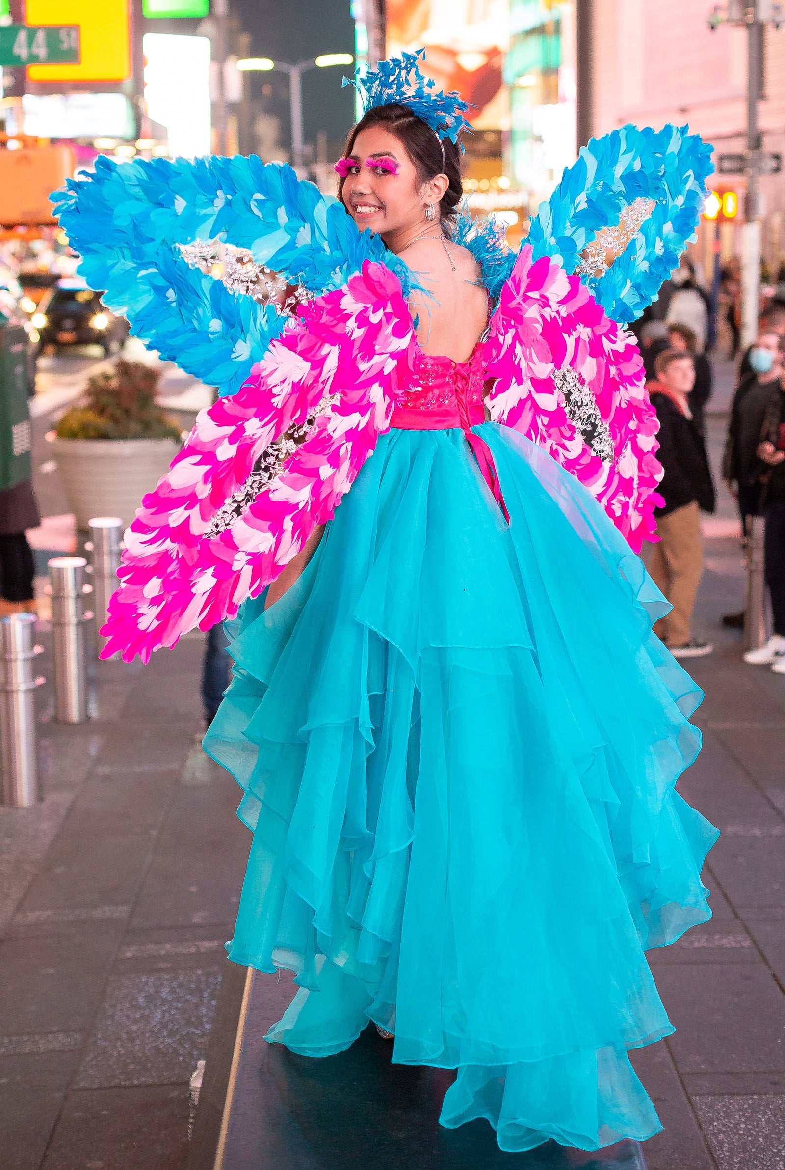 Custom Gown "Amber's Bird"