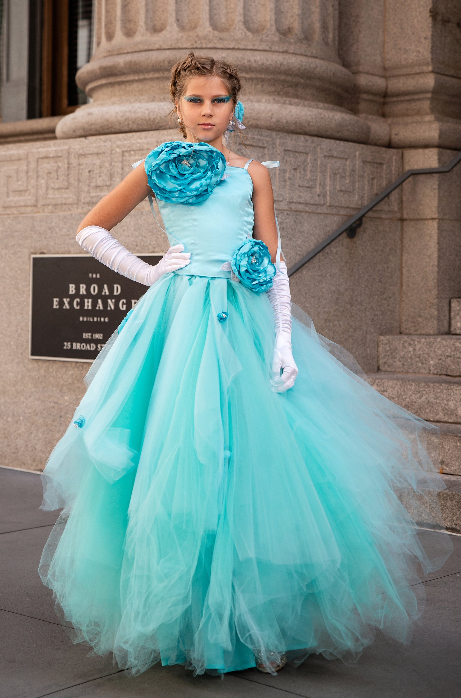 Custom Gown "Blue Fairy"