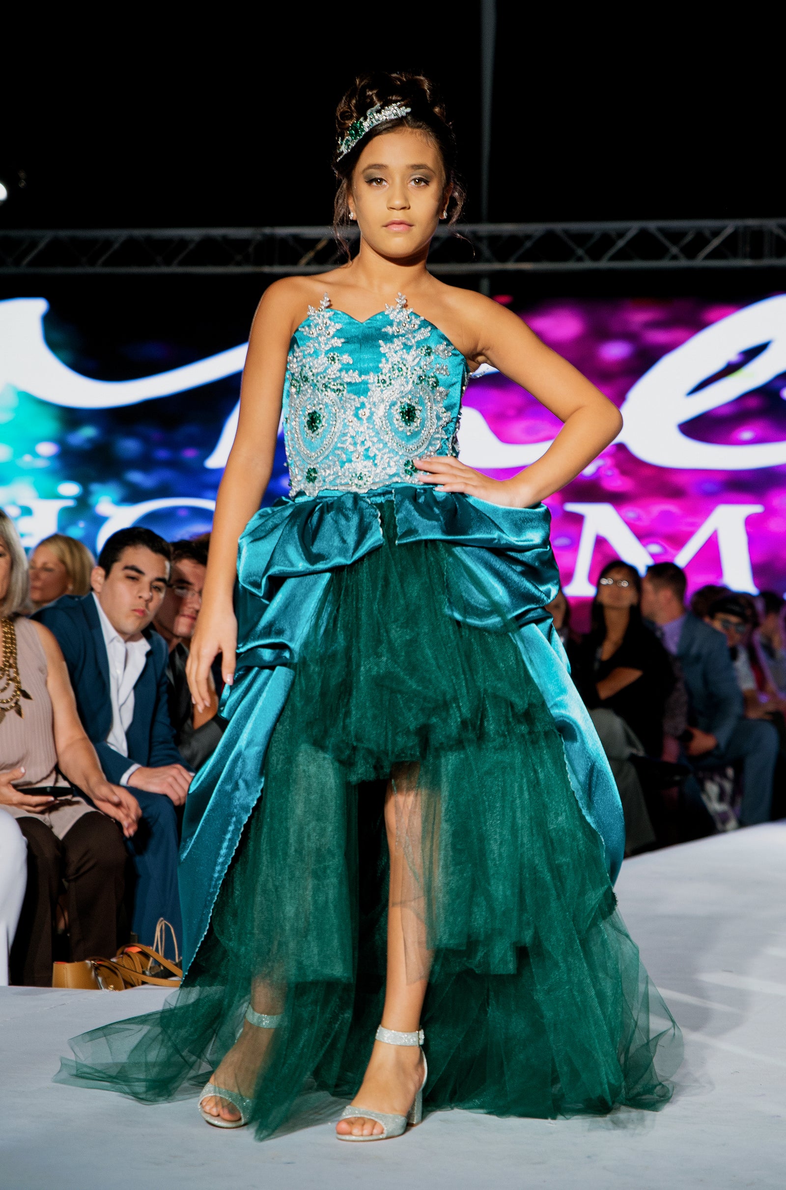 Custom Gown "Emerald Queen"