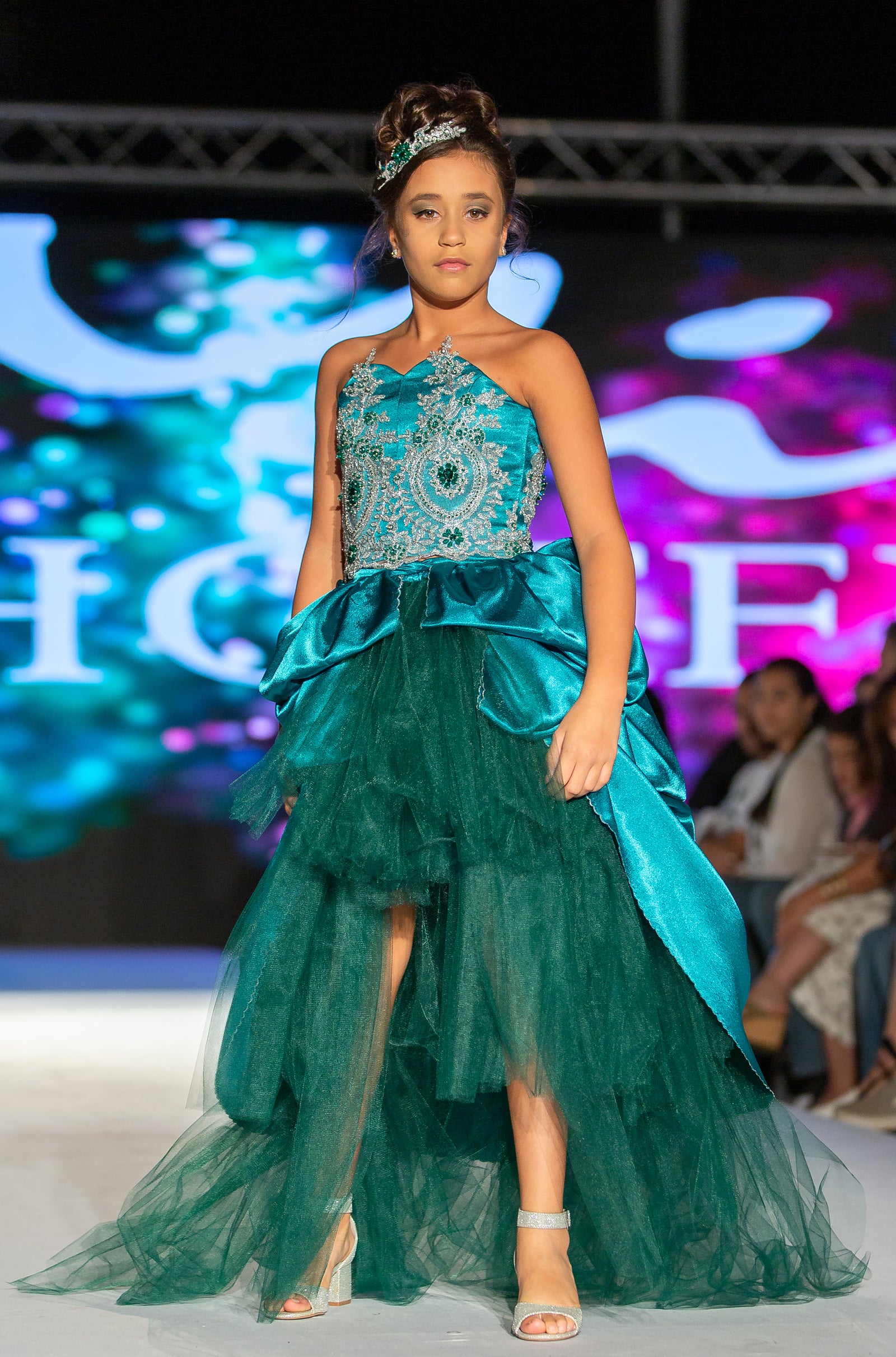 Custom Gown "Emerald Queen"