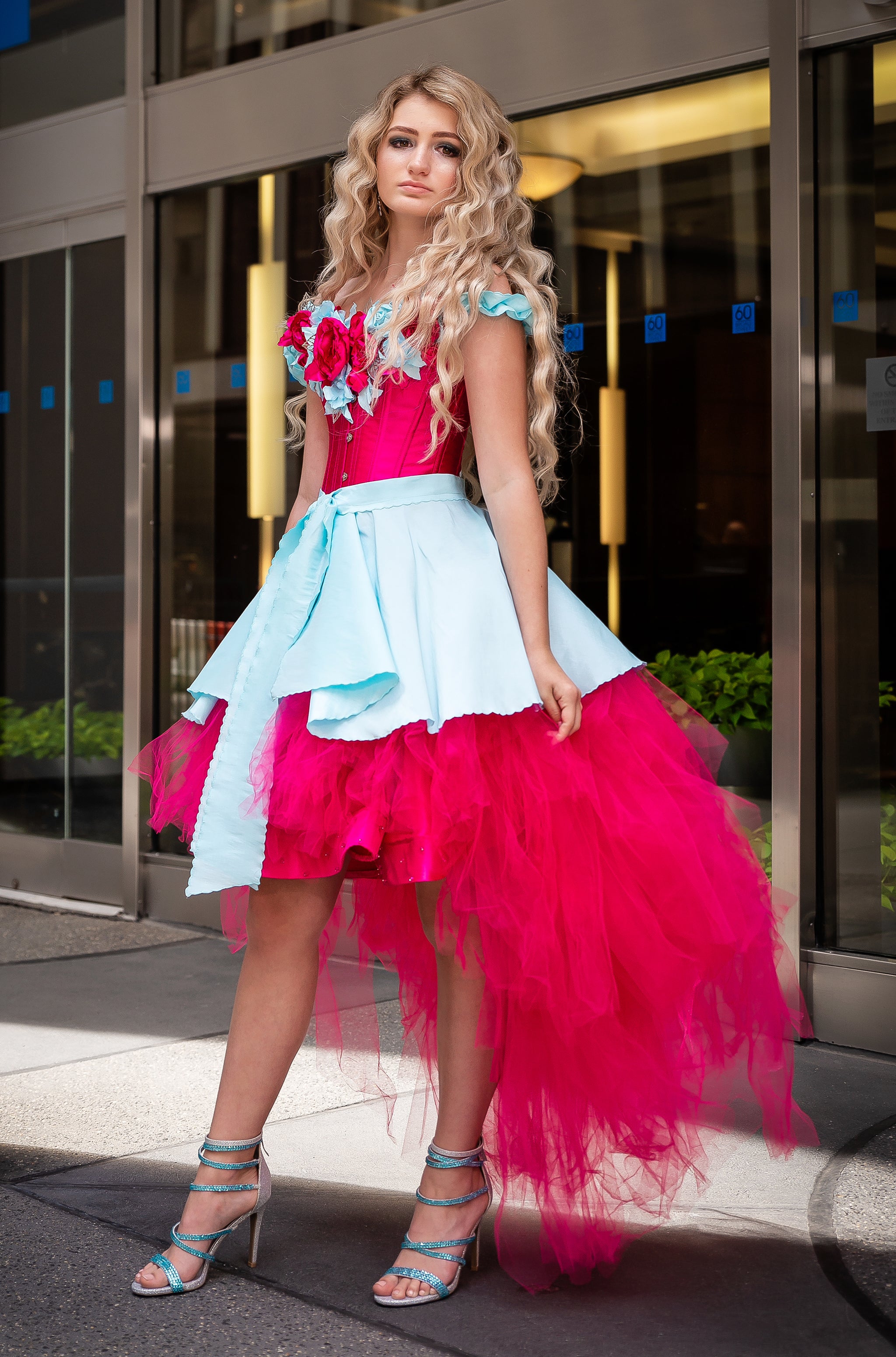 Custom Gown "Alice in Wonderland" - Mila Hoffman Couture Custom Gown "Alice in Wonderland" - Mila Hoffman Couture