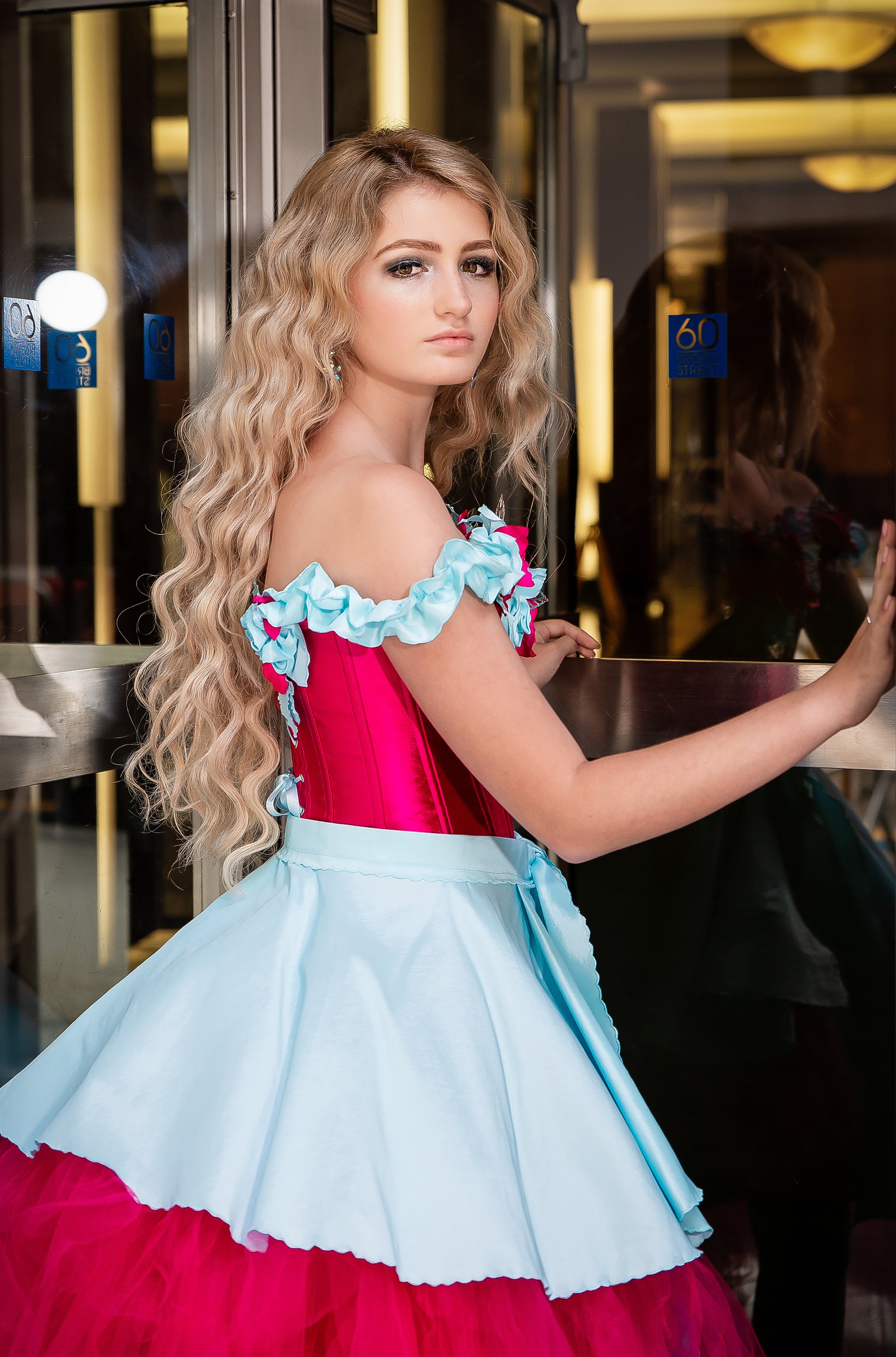 Custom Gown "Alice in Wonderland" - Mila Hoffman Couture Custom Gown "Alice in Wonderland" - Mila Hoffman Couture