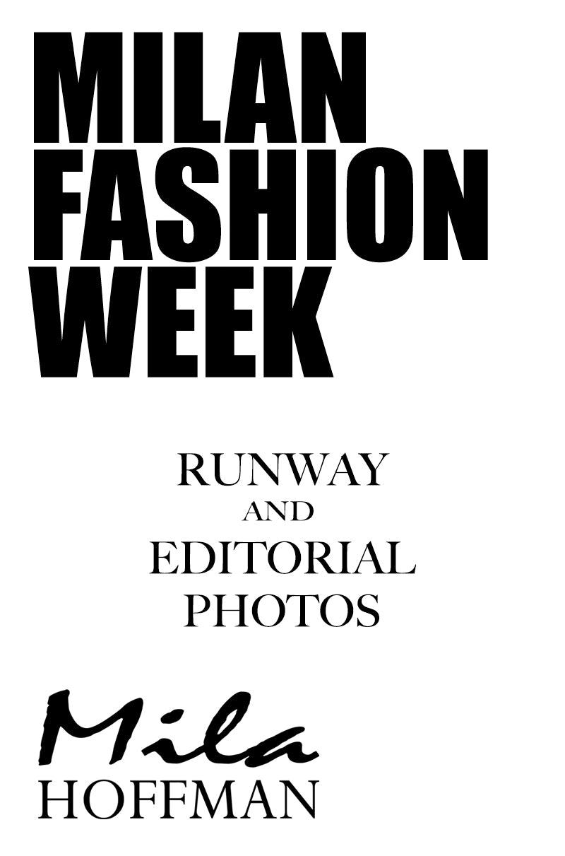 Milan Runway and Editorial Photoshoot Fee