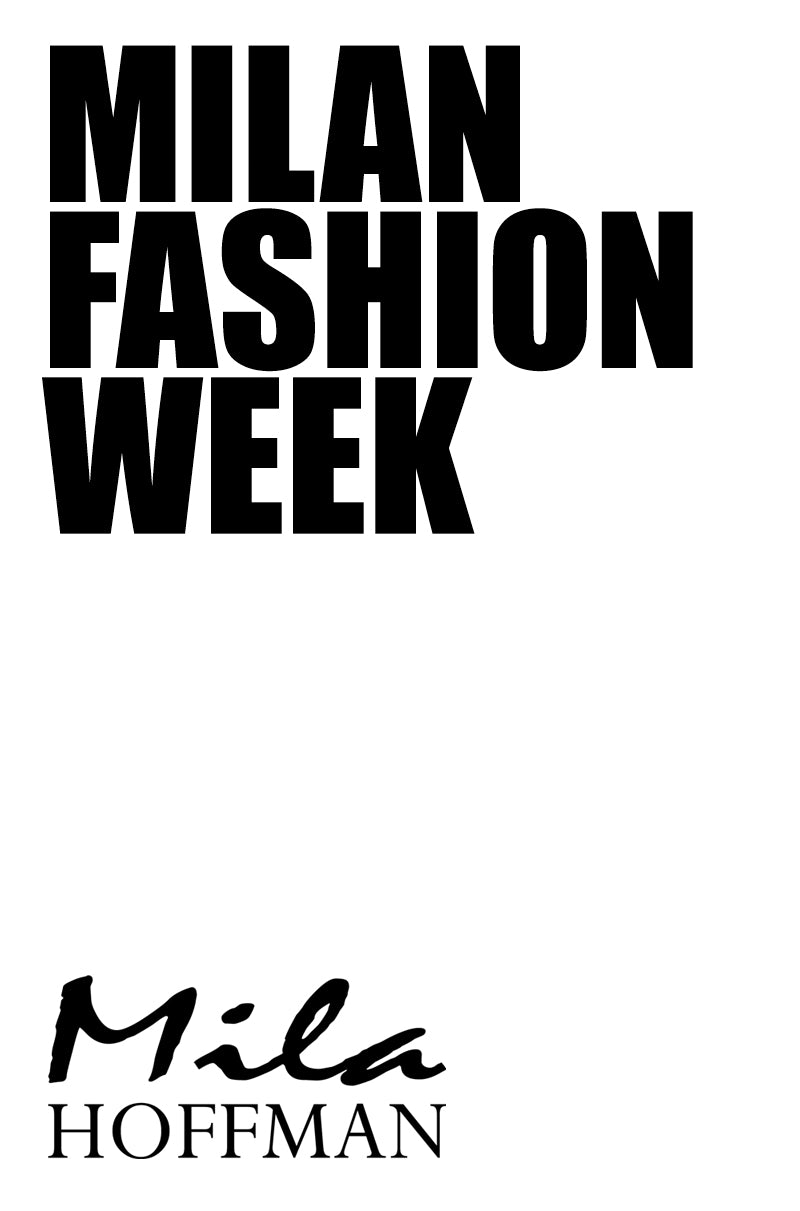 February 2027 Milan Fashion Week Runway Show Garment