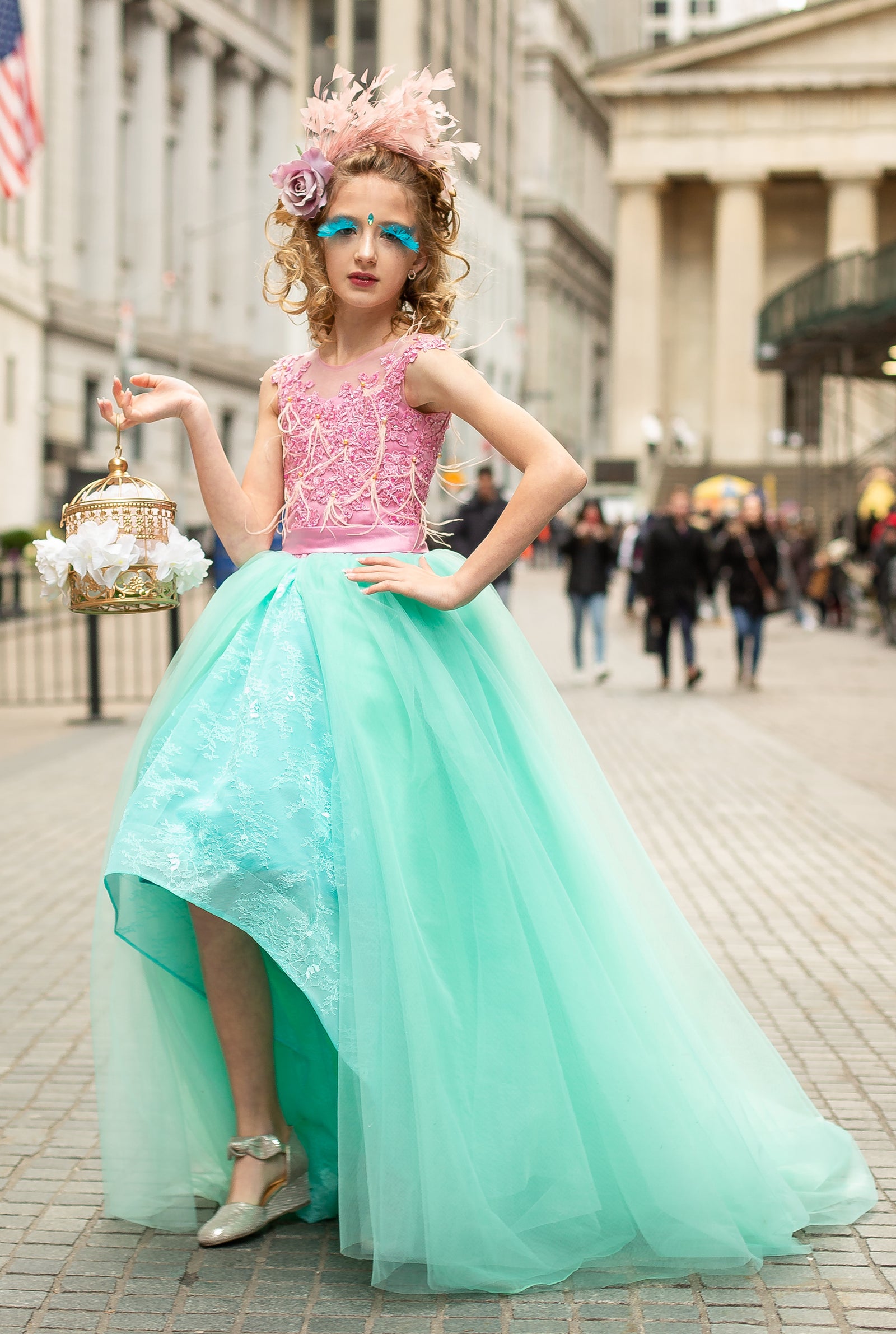 Custom Gown "Pale Lilac Roller"