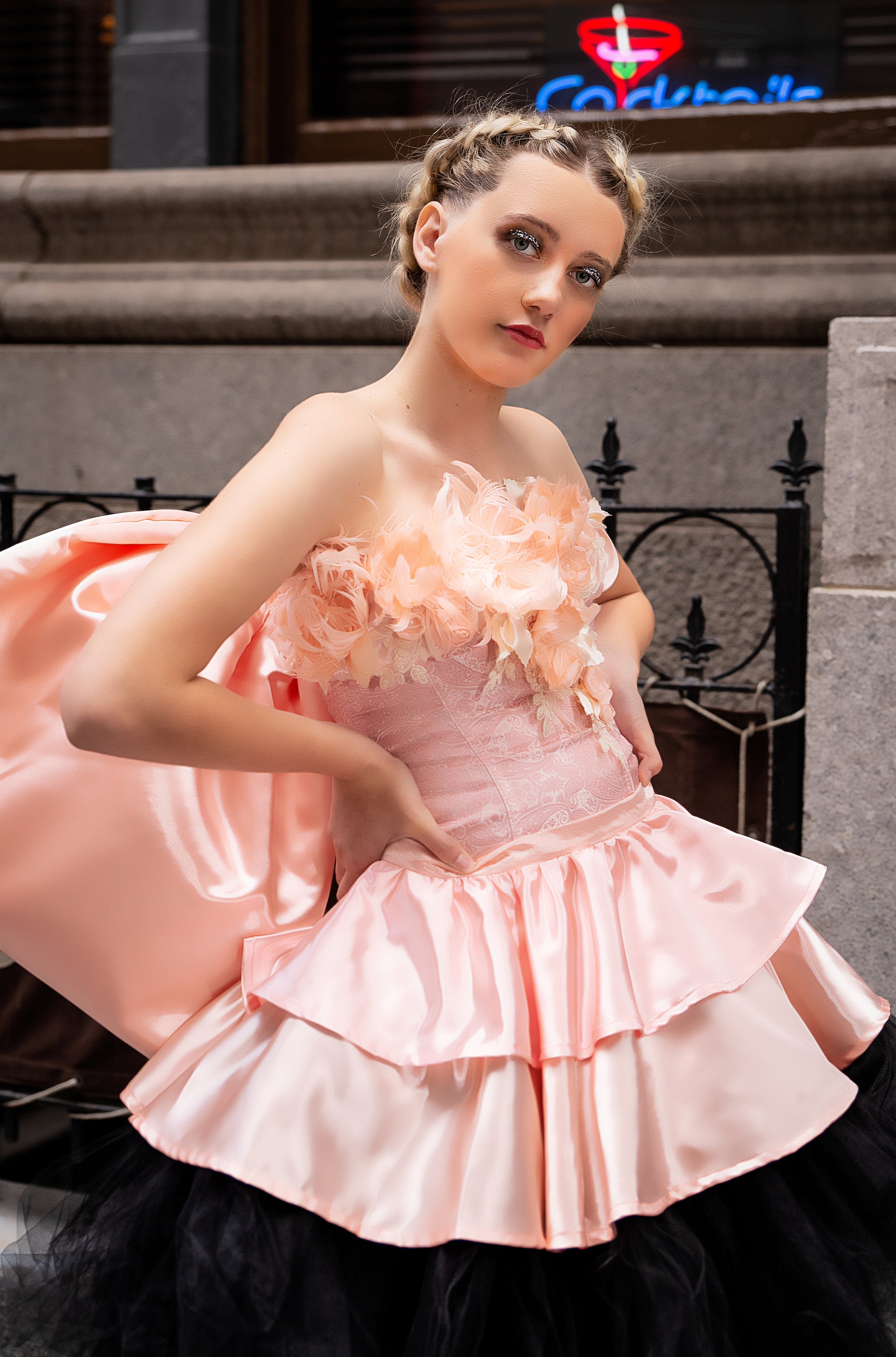 Custom Gown "Glamorous Fairy" - Mila Hoffman Couture Custom Gown "Glamorous Fairy" - Mila Hoffman Couture